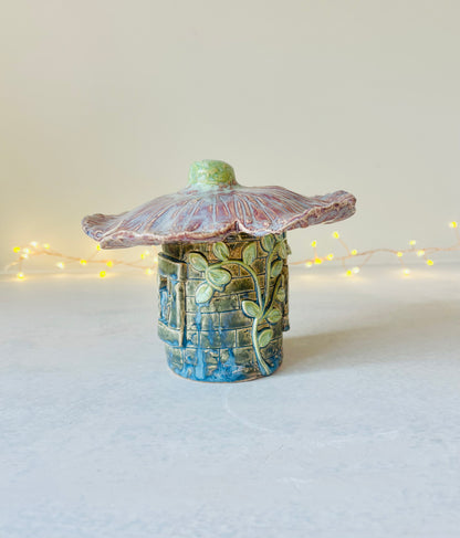 Handbuilding Fairy House Workshop August 23rd, 10-2pm (No experience required)