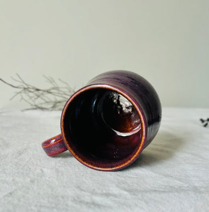 16 fl oz Burgundy Shimmer Mug