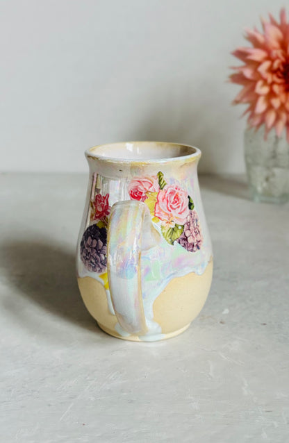 Iridescent Floral Mug #2 (second)