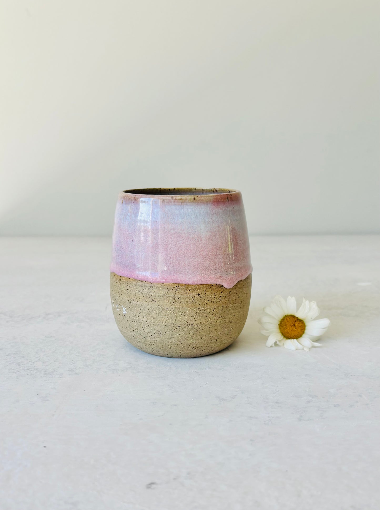 “Fuck” Tumbler in Pansy Pink (14 fl oz)
