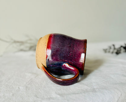 16 fl oz Burgundy Shimmer Mug