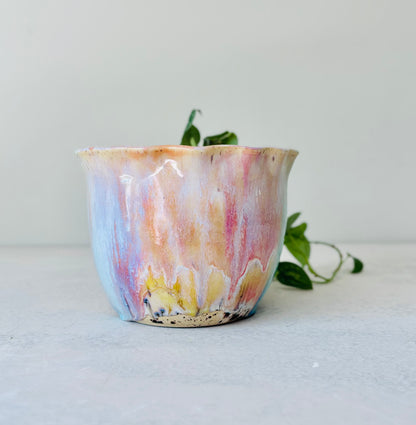 Radiant Rainbow Serving Bowl or Planter (8 cups)
