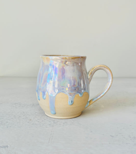 Iridescent Cotton Candy Bubble Mug
