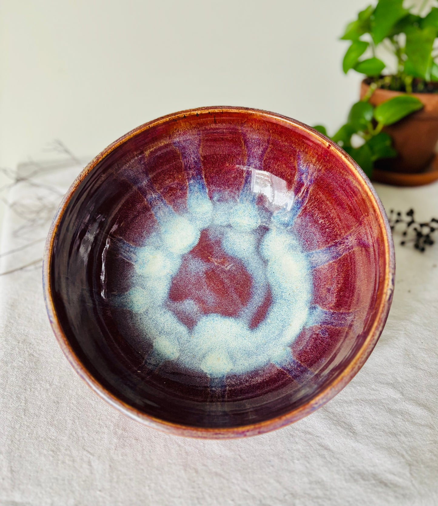 First Frost Large Counter Top Serving Bowl