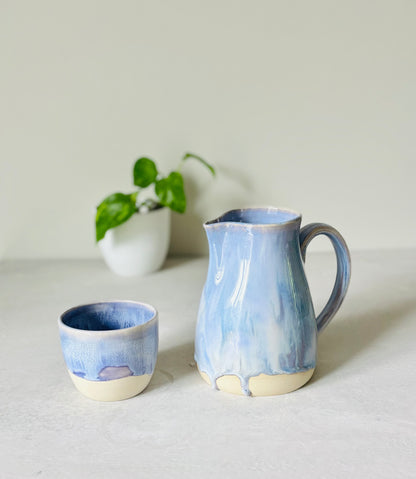 4 Cup Pastel Periwinkle Pitcher