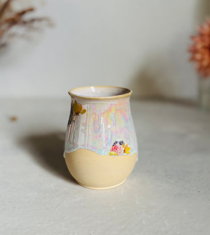 Iridescent Floral Mug (second)