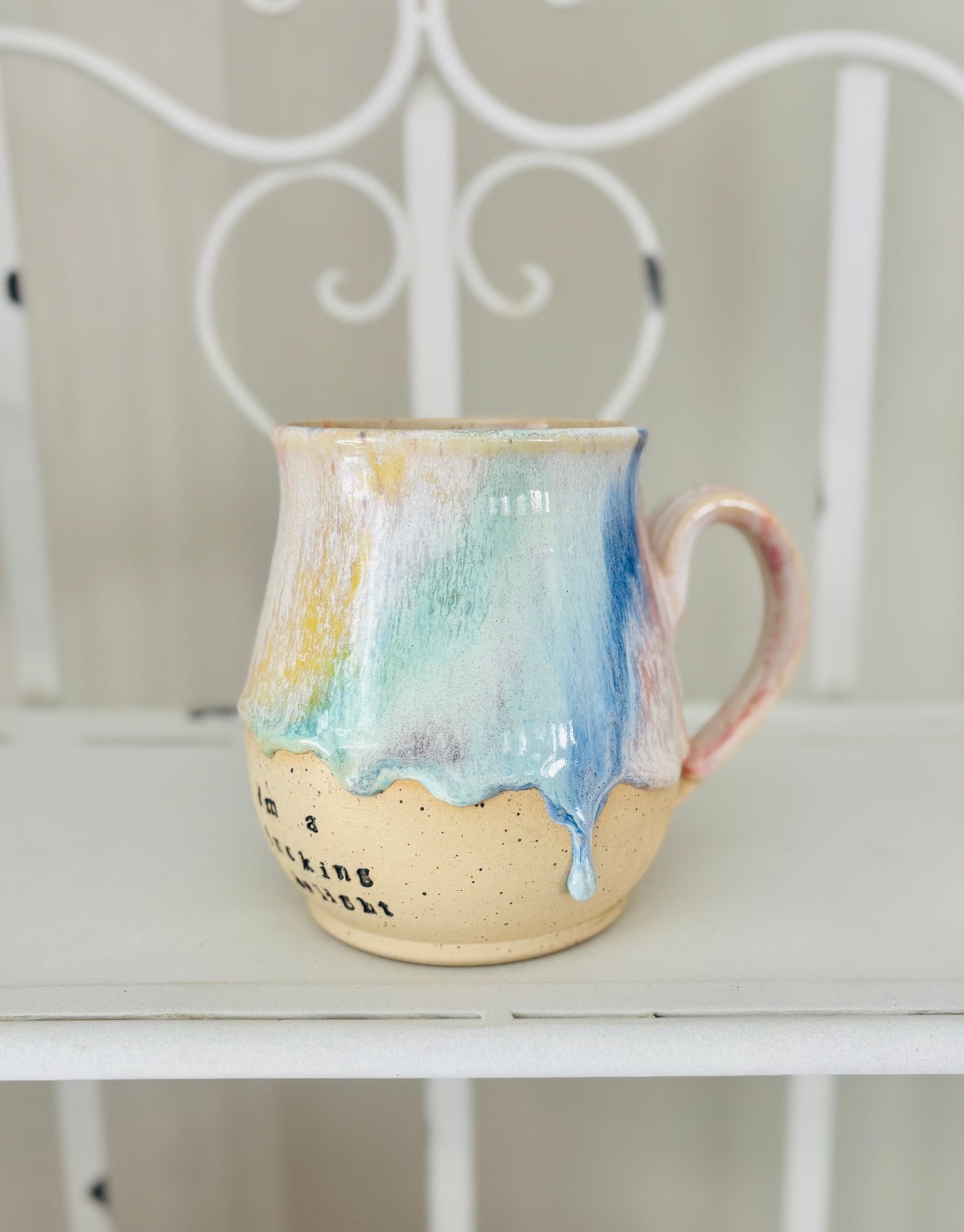 Pre-order I’m a Fucking Delight Rainbow Mug (15-16 fl oz) (8-12 weeks)