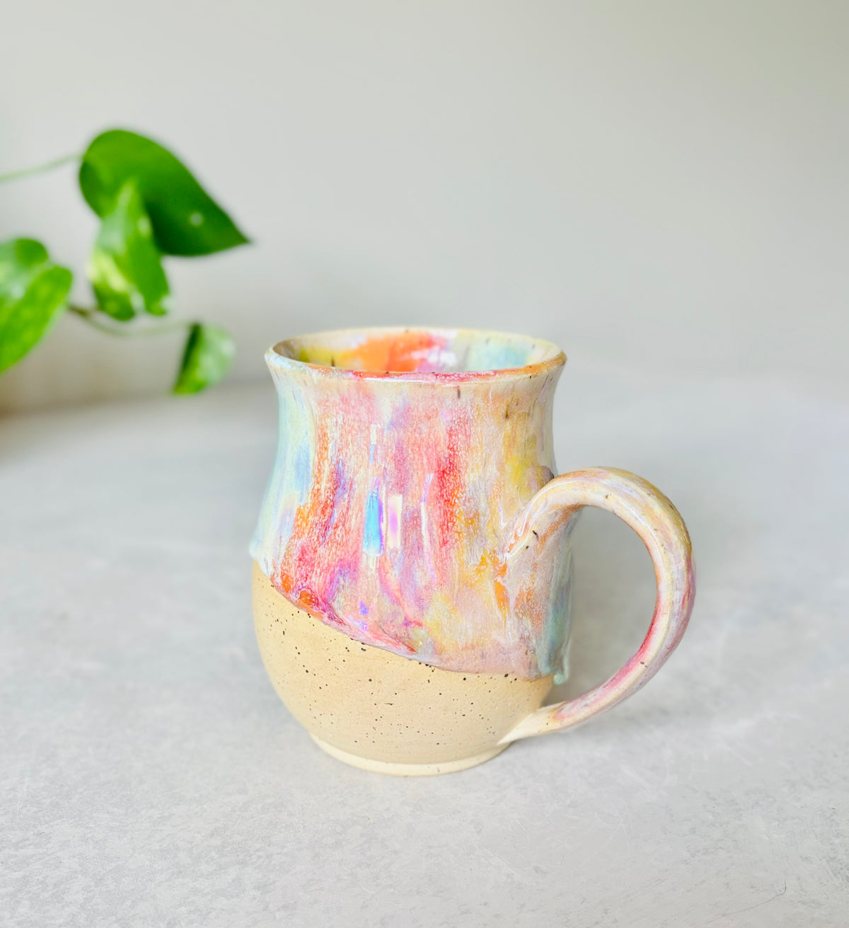 Pre-View: Absolutely the Fuck Not Mug in Iridescent Rainbow (8-10 weeks)