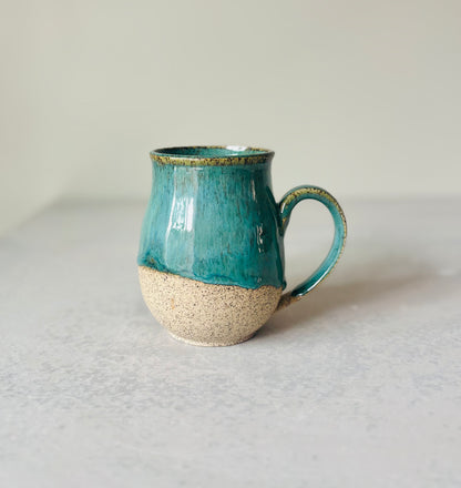 Speckled Mug in Lush Green