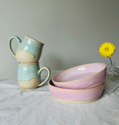 Pastel Aqua Mug #1 (14 fl oz)