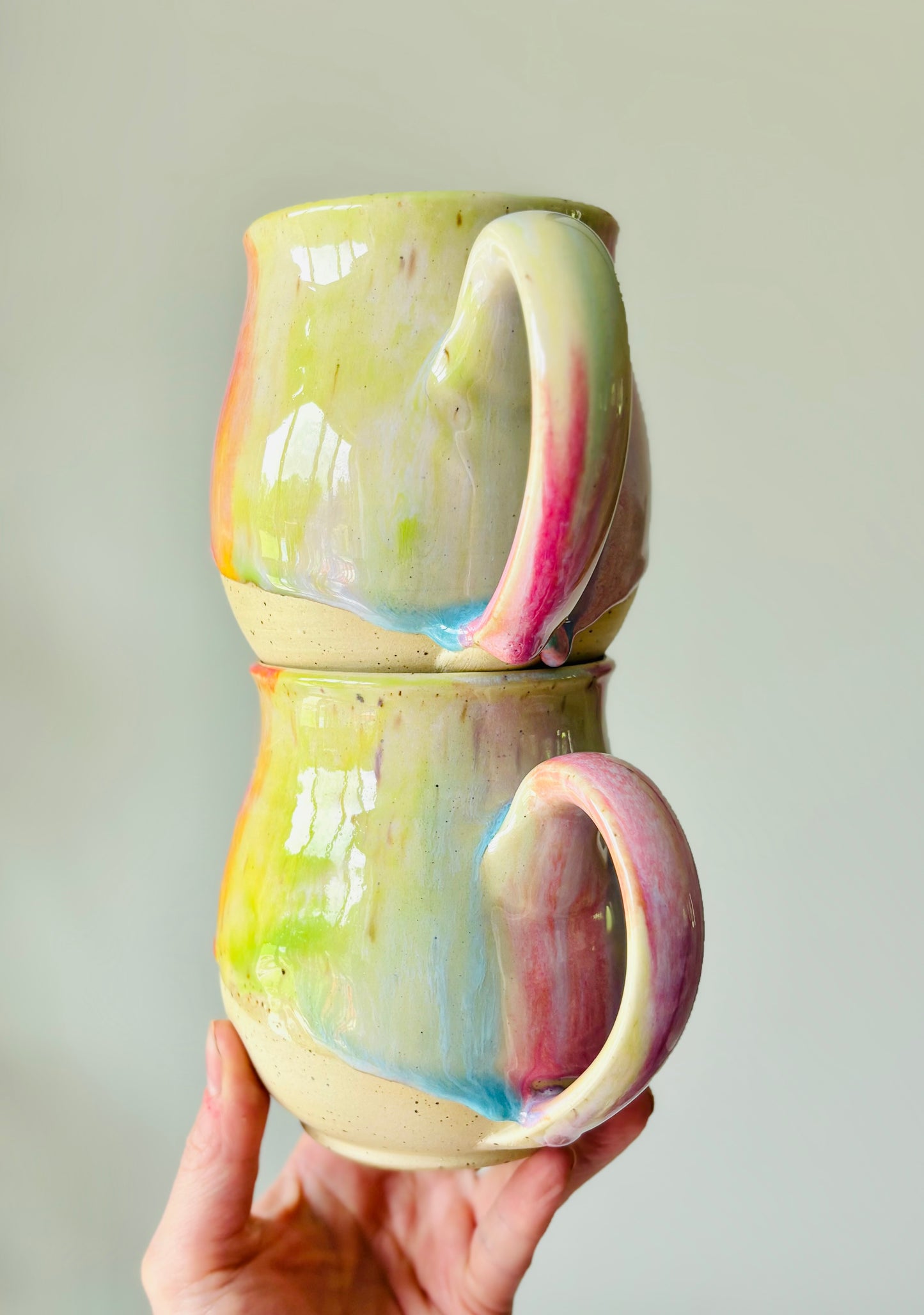“I grew up in the 90s” Rainbow Mug