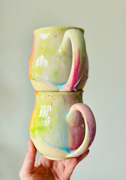 “I grew up in the 90s” Rainbow Mug
