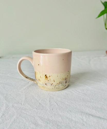 Soft Pink & Birchwood Mug #2