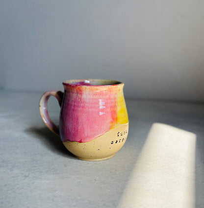 Fuck Corporate Rainbow Mug