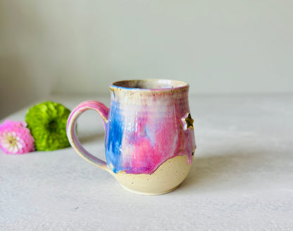 PREVIEW: Release Date is October 11th, 6pm est for Instagram subscribers, 7pm est for the public: Manifest That Shit 22k Gold & Rainbow Mug