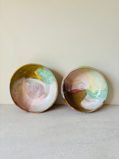 Rustic Rainbow Pasta Bowl Set (Second)