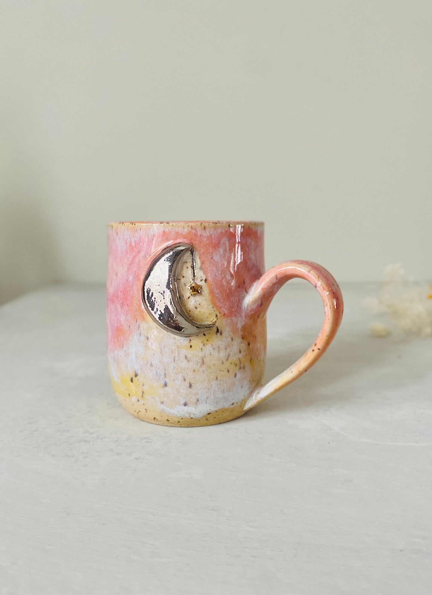 Hanging Star Moon Mug