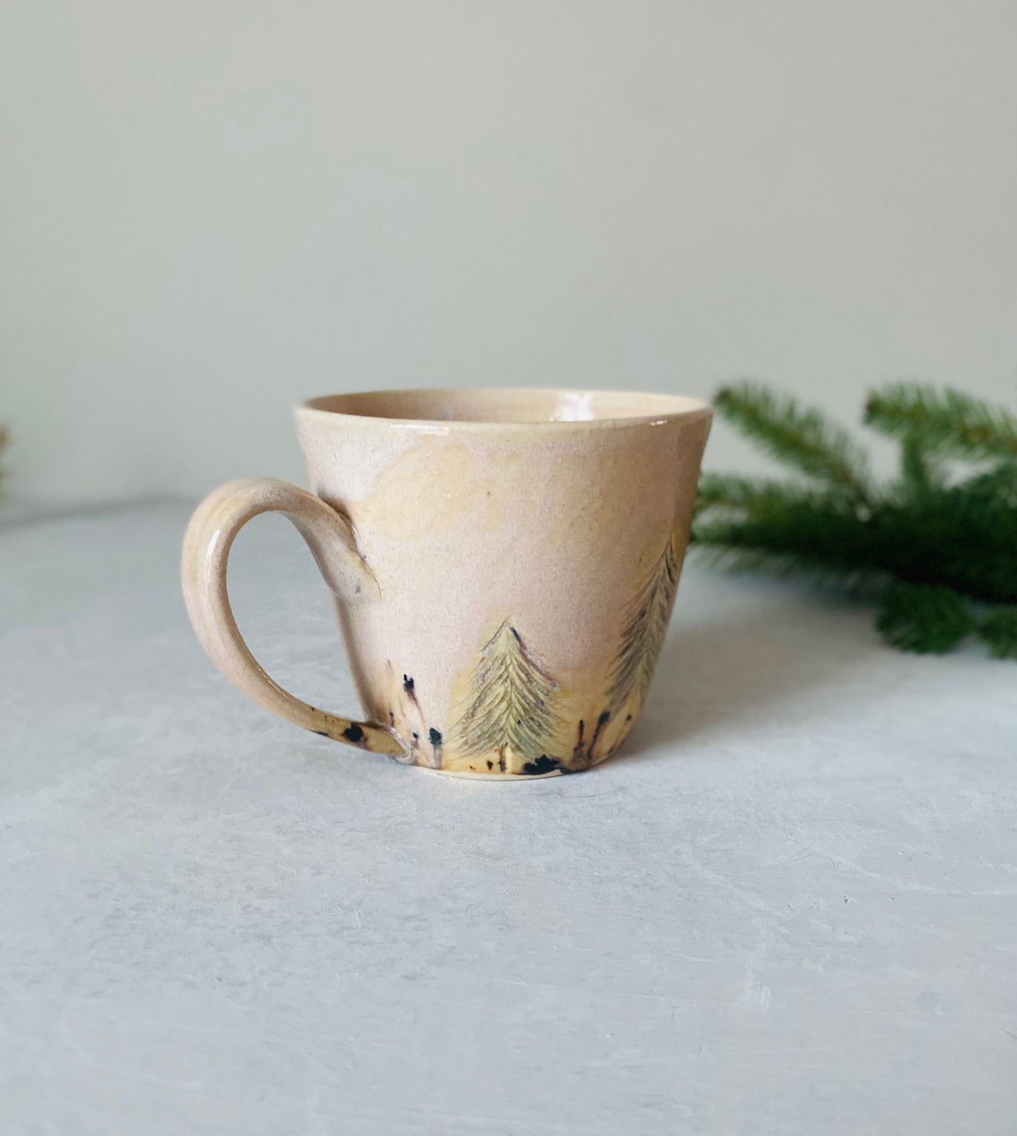 14 oz Evergreen Tree Mug 4