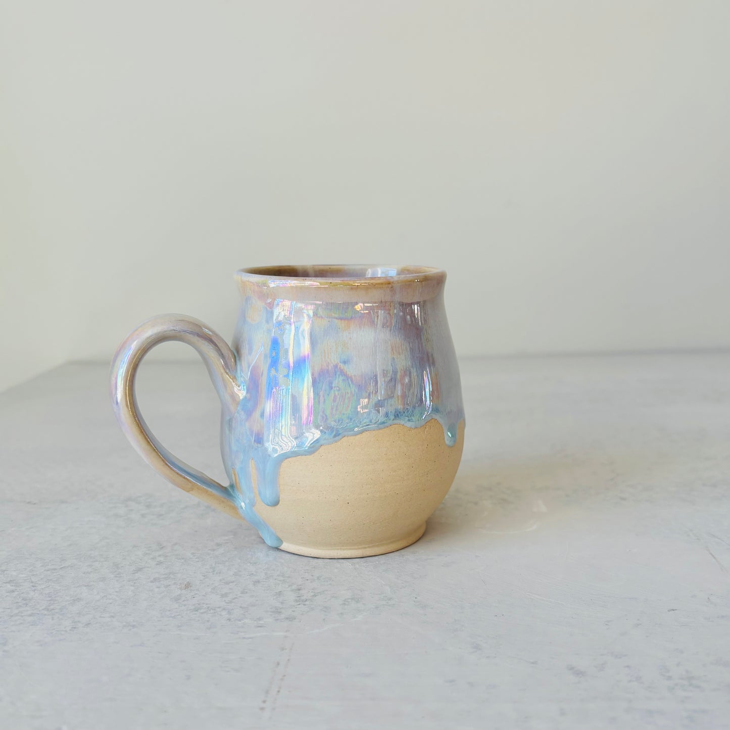 Iridescent Cotton Candy Bubble Mug