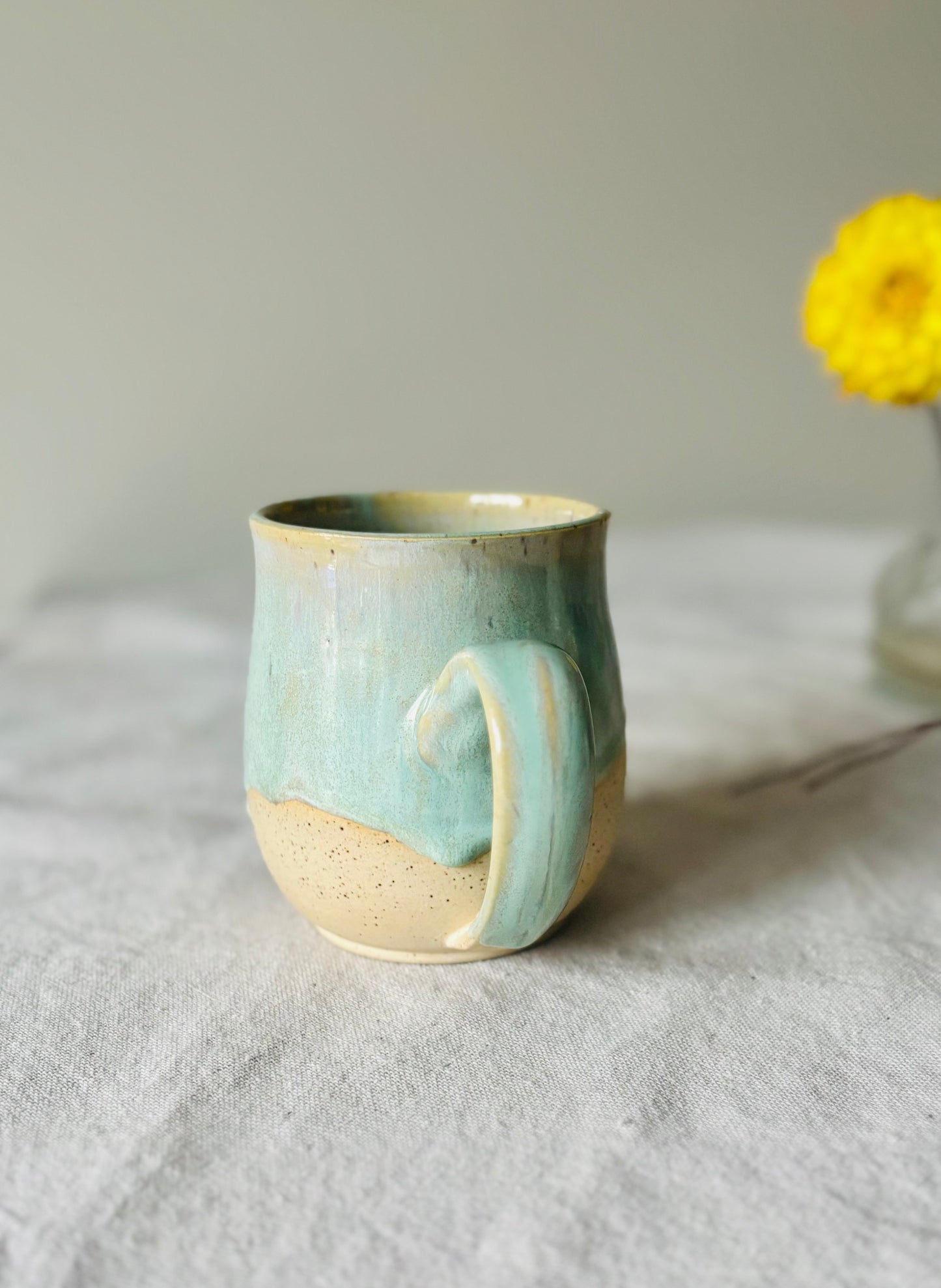 Pastel Aqua Mug #1 (14 fl oz)