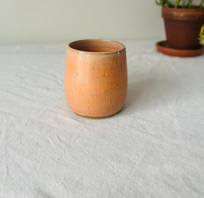 Recycled Clay Matte Orange Mug