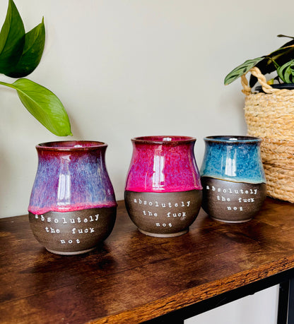 Pre-order: SET OF 3 Absolutely the Fuck Not Mugs