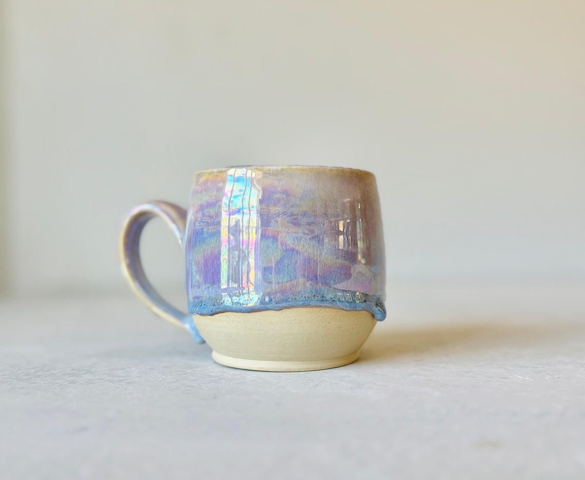 Iridescent Cotton Candy Mug