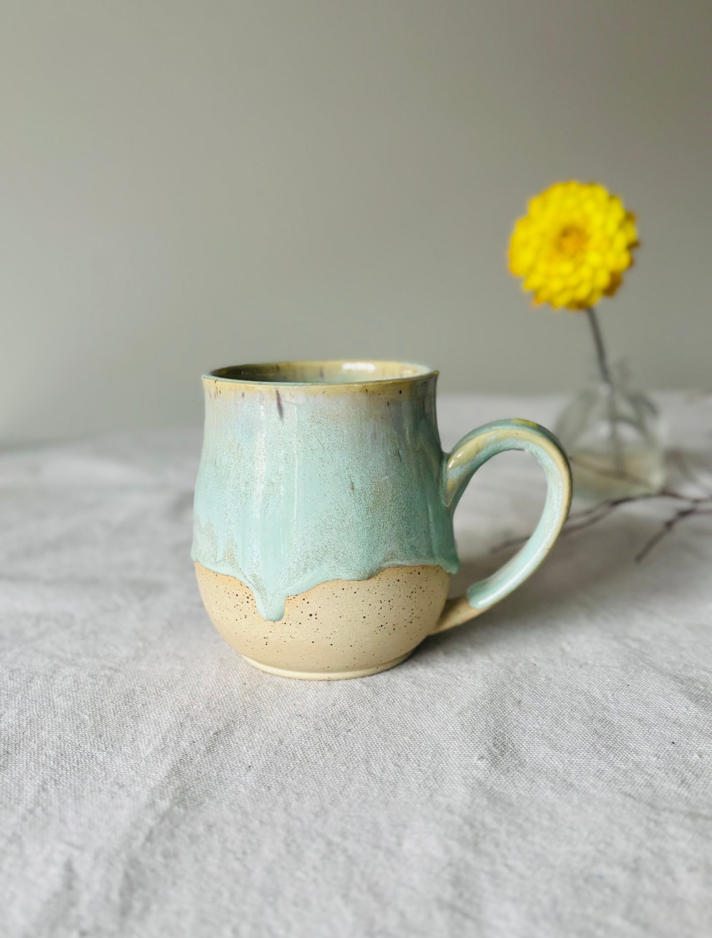 Pastel Aqua Mug #1 (14 fl oz)