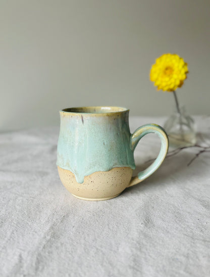 Pastel Aqua Mug #1 (14 fl oz)