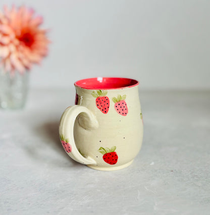Strawberry Mug (14 fl oz) (Second)