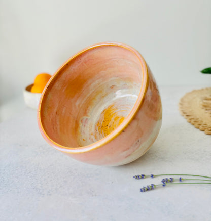 Serving Bowl in Pastel Persimmon (7cups)