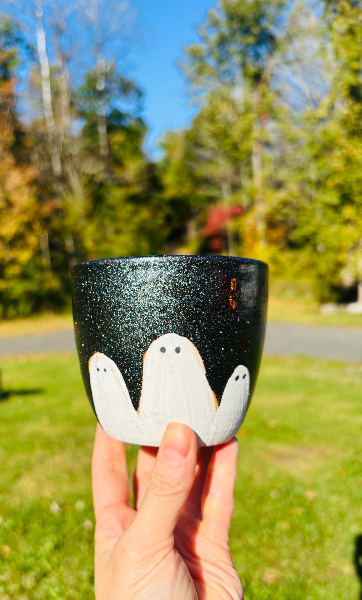 Cosmic Peek-a-boo Ghost Tumbler 3