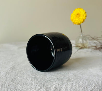 Midnight Golden Moon Wine Tumbler (8 fl oz)