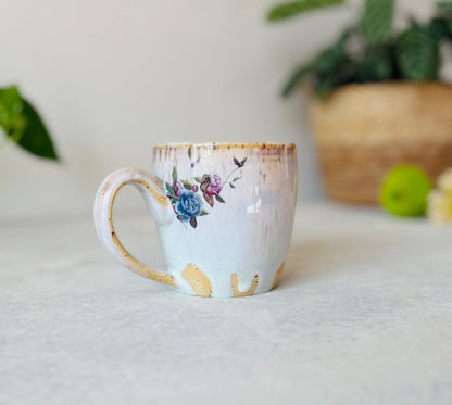 Floral Pearl Mug