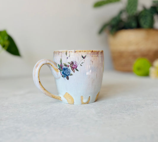 Floral Pearl Mug (12 fl oz)