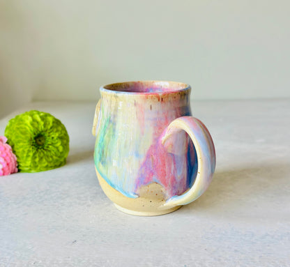 PREVIEW: Release Date is October 11th, 6pm est for Instagram subscribers, 7pm est for the public: Manifest That Shit 22k Gold & Rainbow Mug