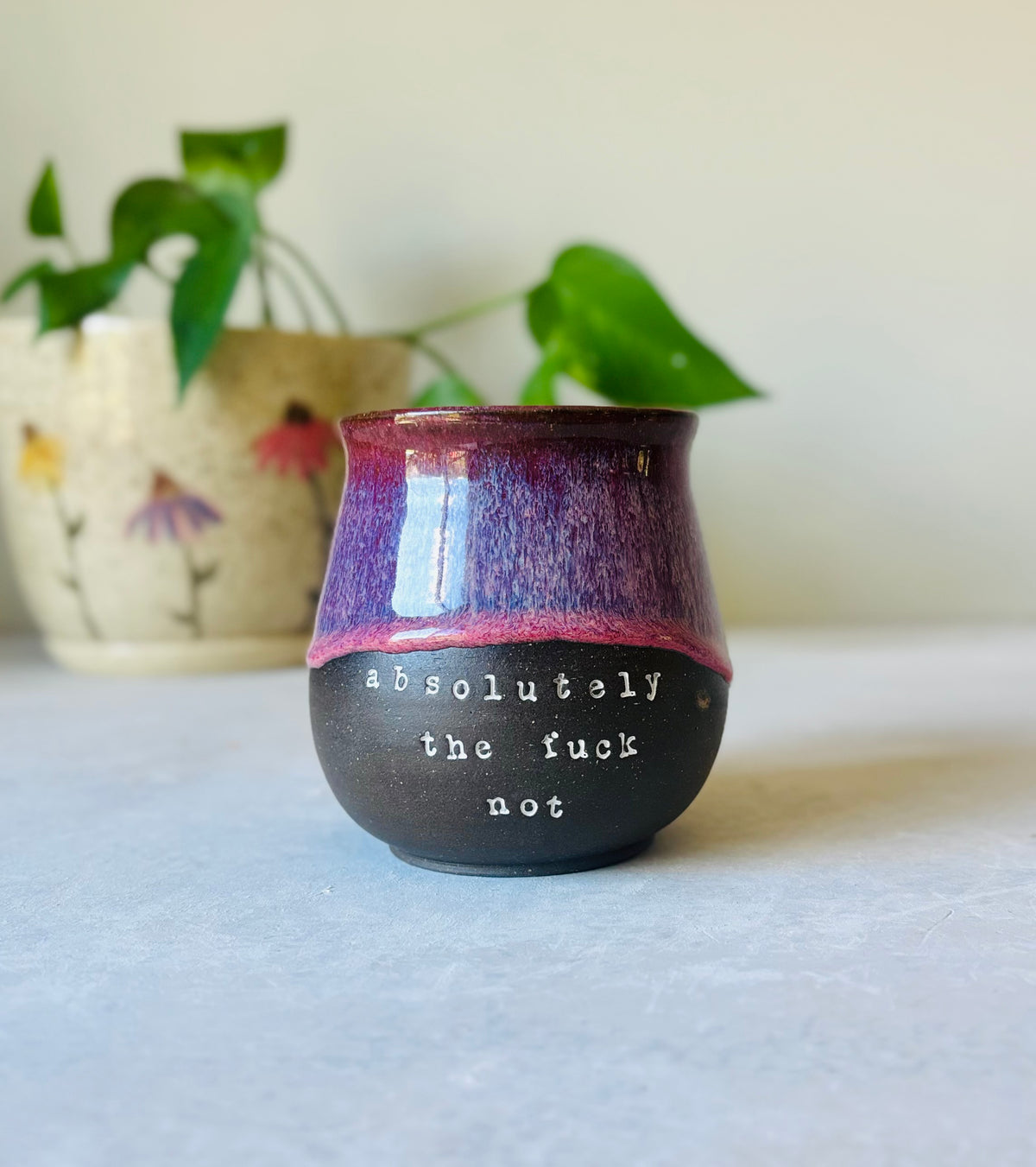 Absolutely the Fuck Not Mug in Summer Berry (Second) (14 fl oz)