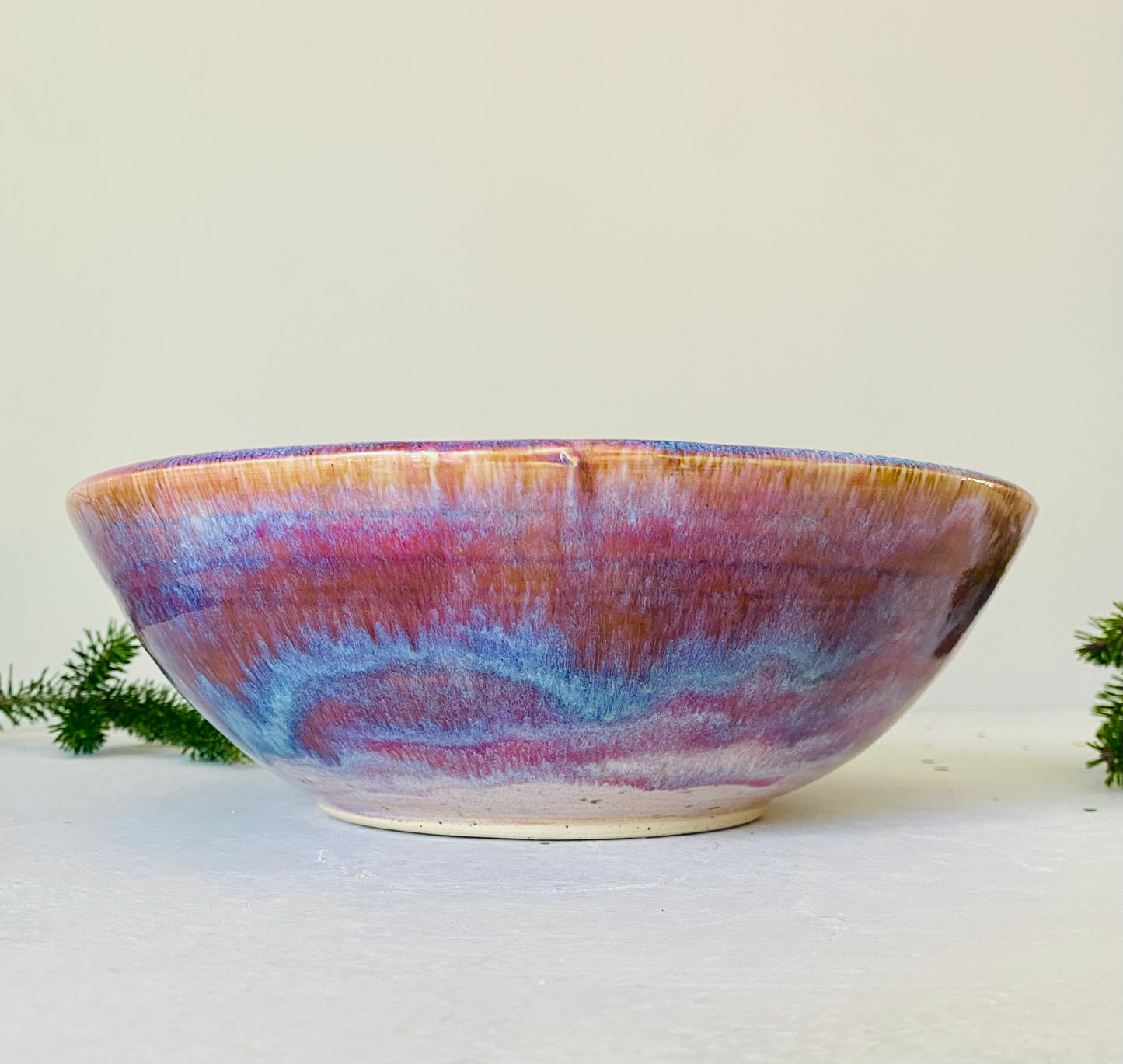 12 Cup Winterberry Serving Bowl