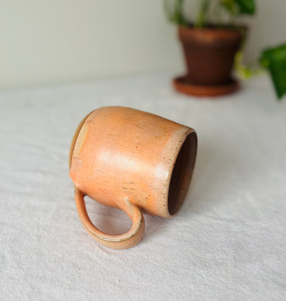 Recycled Clay Matte Orange Mug