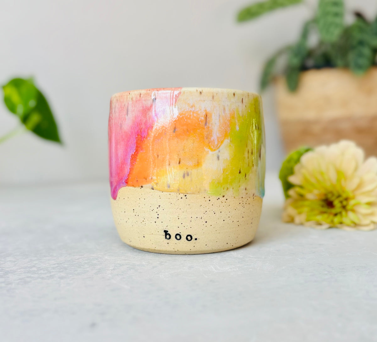 Rainbow BOO Mug #1