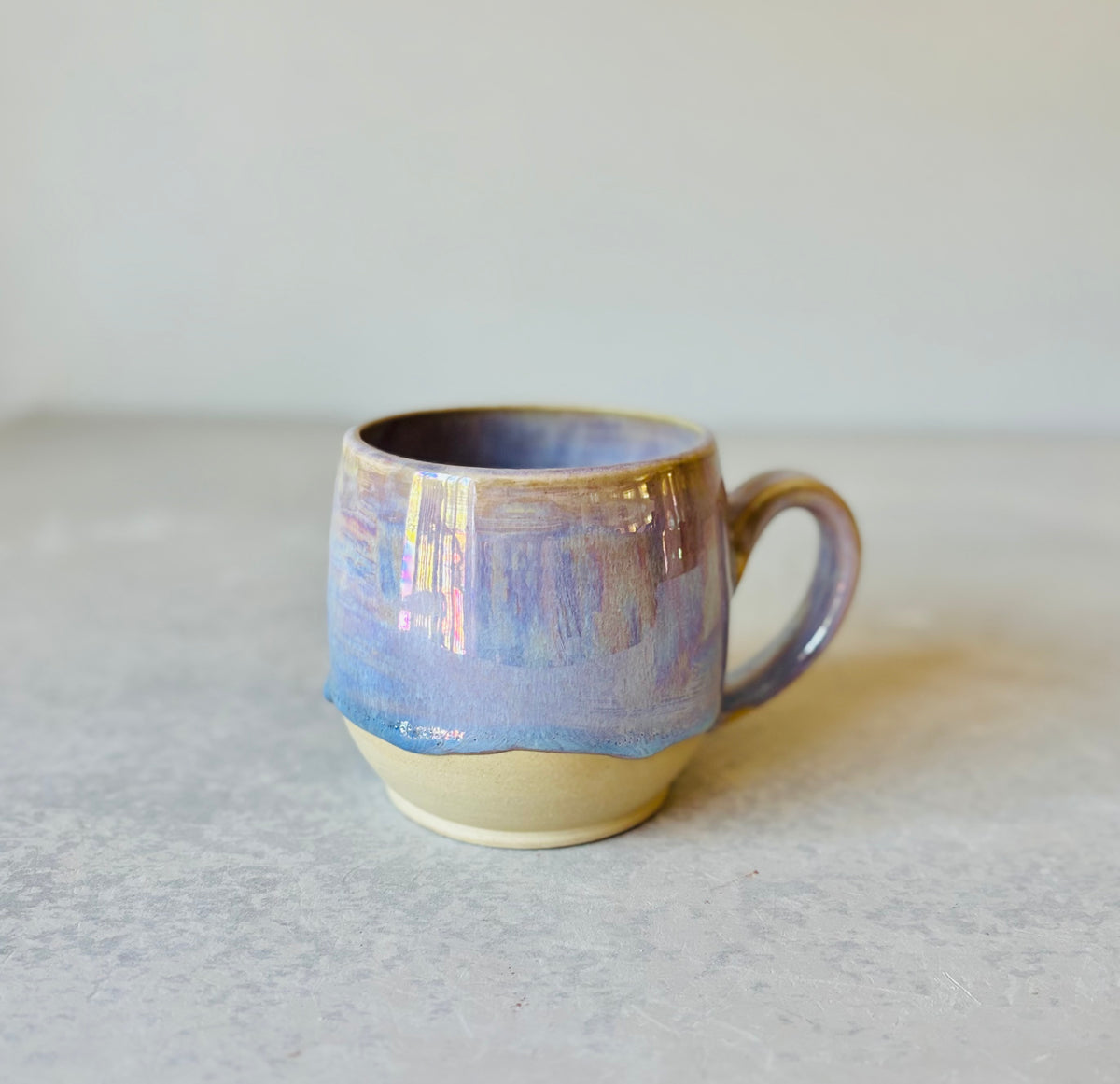 Iridescent Cotton Candy Mug