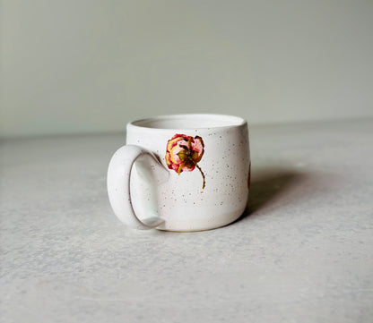 Vintage 22k Gold Peony Mug 4