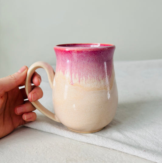 Porcelain Strawberries & Cream Mug (16 fl oz)