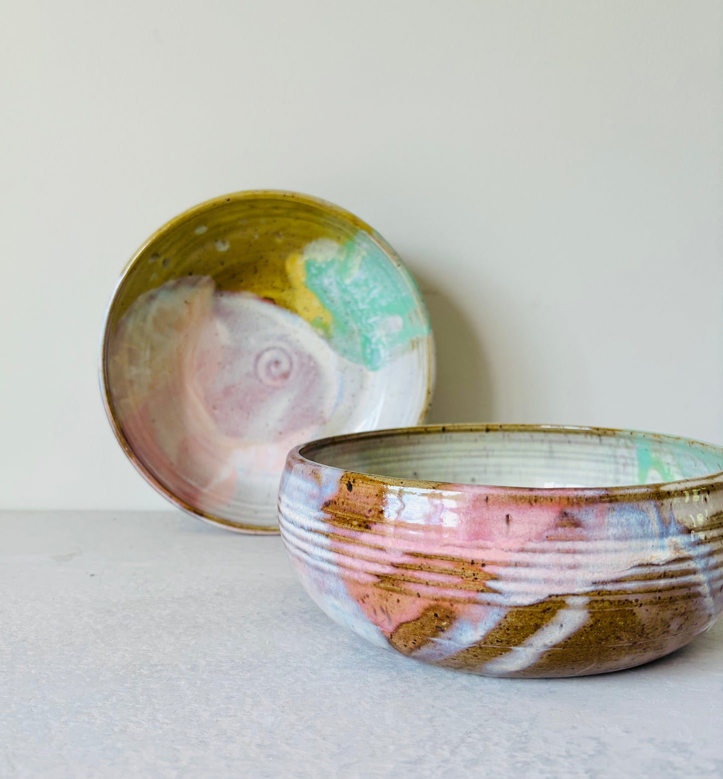 Rustic Rainbow Pasta Bowl Set (Second)