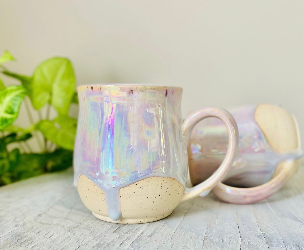 PRE-ORDER: Iridescent Cotton Candy Mug