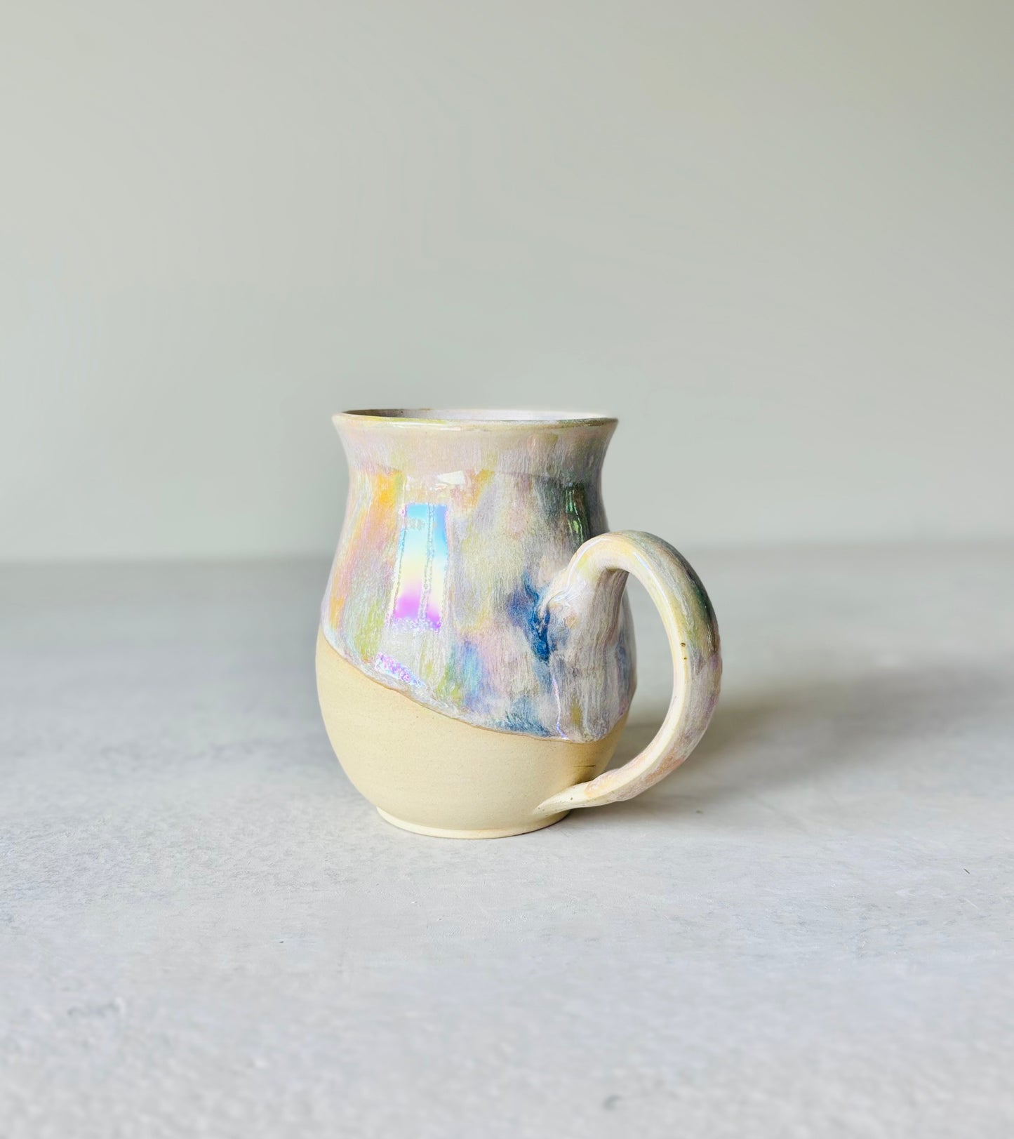 Iridescent Rainbow Drippy Absolutely the Fuck Not Mug Xtra (15 fl oz)
