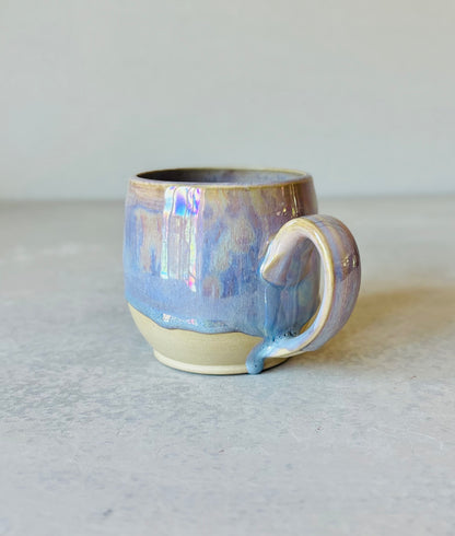 Iridescent Cotton Candy Mug