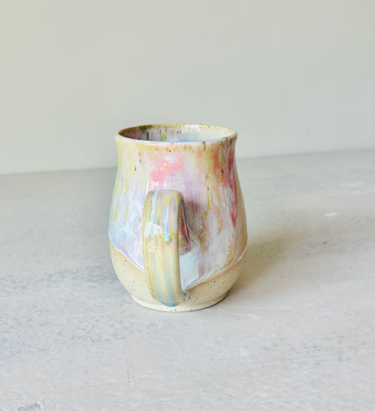Rainbow Absolutely the Fuck Not Mug 22K Gold Letter (15 fl oz)