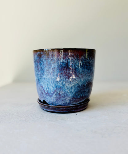 Flower Child 22k Gold Planter (~ 6 cups)