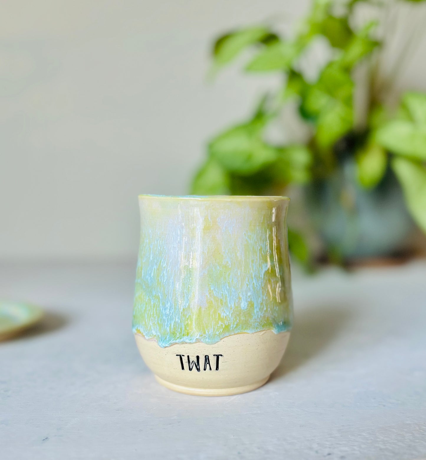 Pastel Spring TWAT Mug and Saucer Set